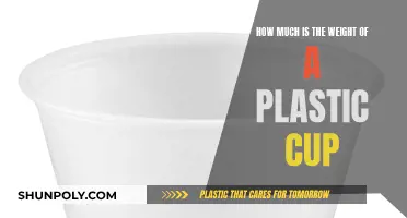 Plastic Cup Weight: How Much Does It Matter?