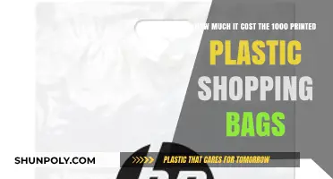 Cost Breakdown: Printing 1000 Plastic Shopping Bags Explained