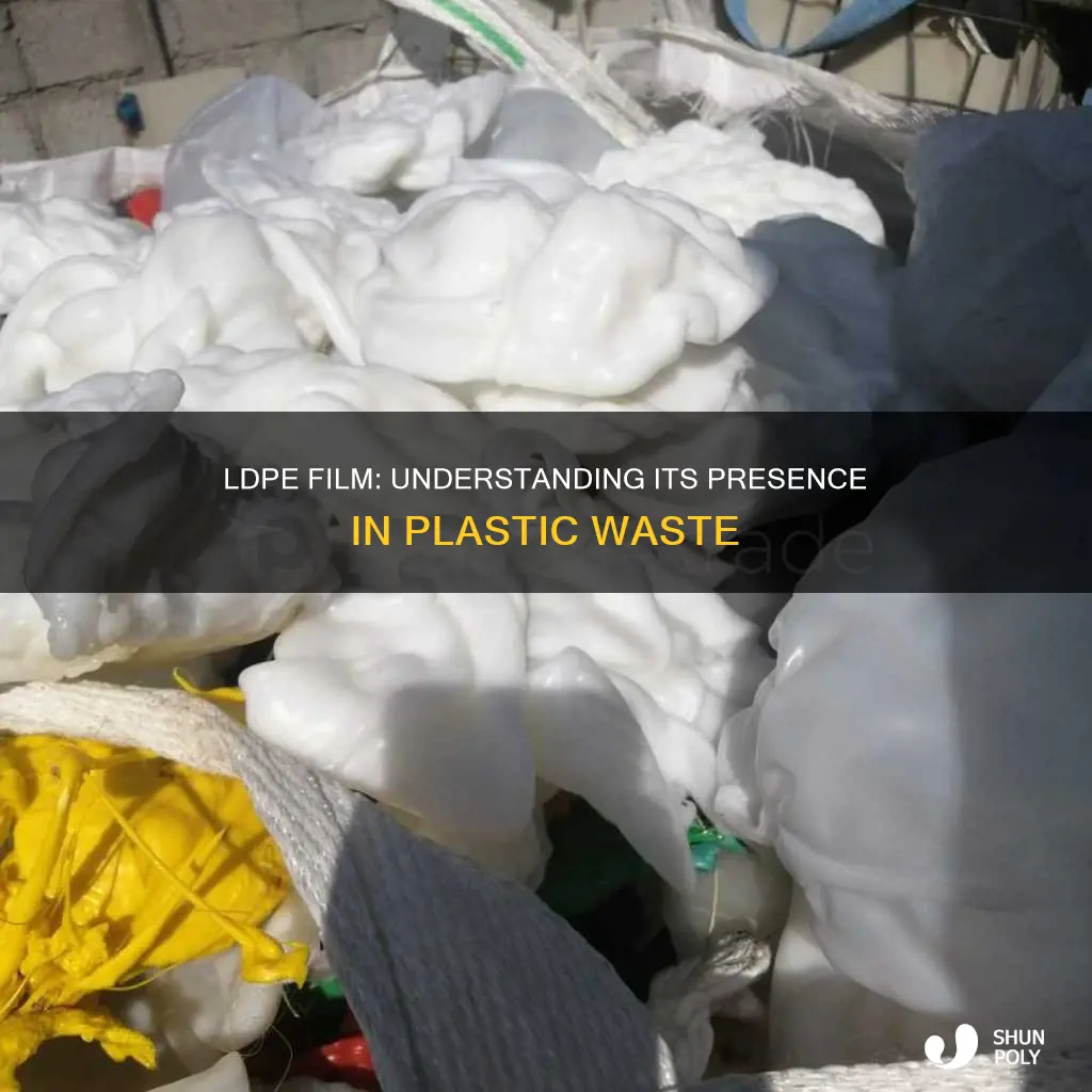 how much ldpe film is in plastic waste statistics