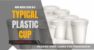 Plastic Cups: How Many Liters Do They Hold?