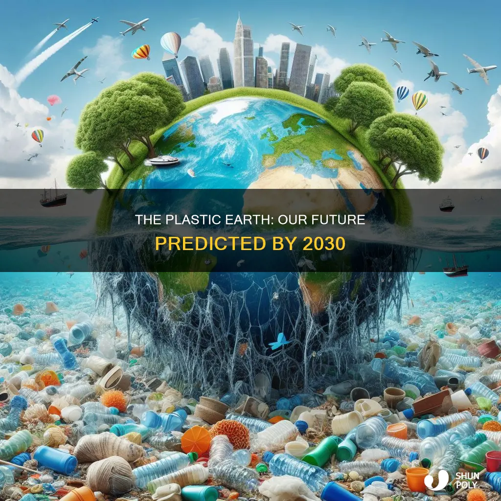 how much of earth will be plastic by 2030