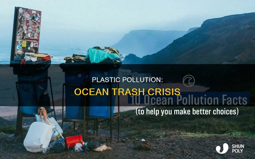 how much of ocean trash is plastic