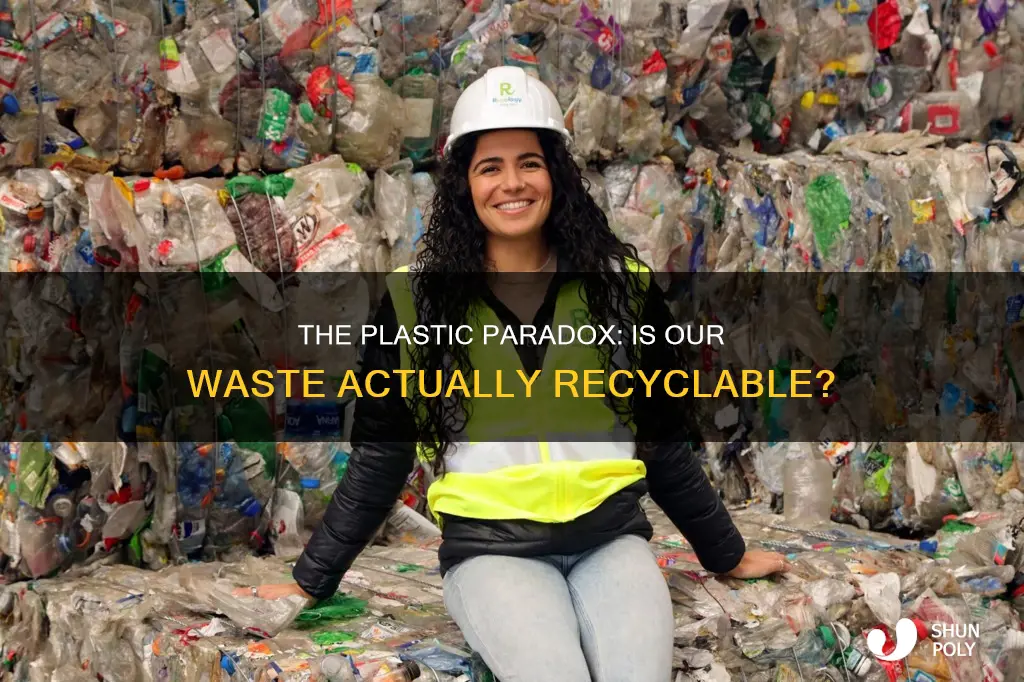 how much of our plastic waste is recyclable