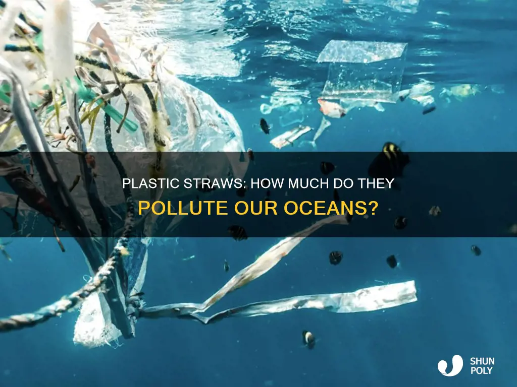 how much of us marine plastic is straws