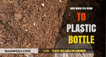 PLA Resin to Plastic Bottle Conversion: How Much Do You Need?