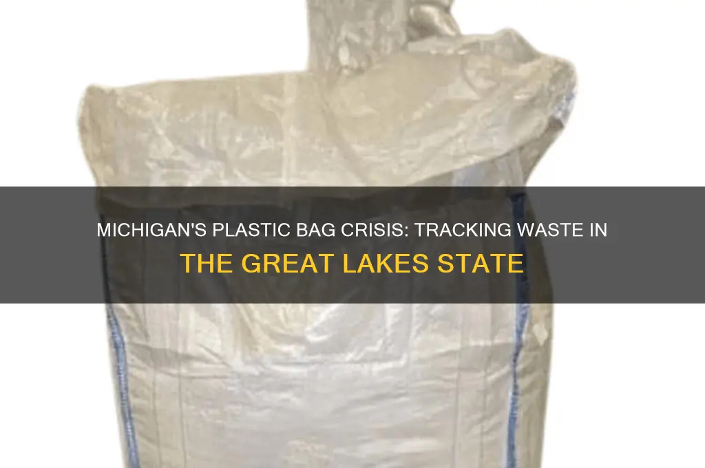 how much plastic bags end up michigan state