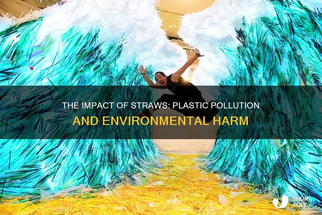 how much plastic comes from straws