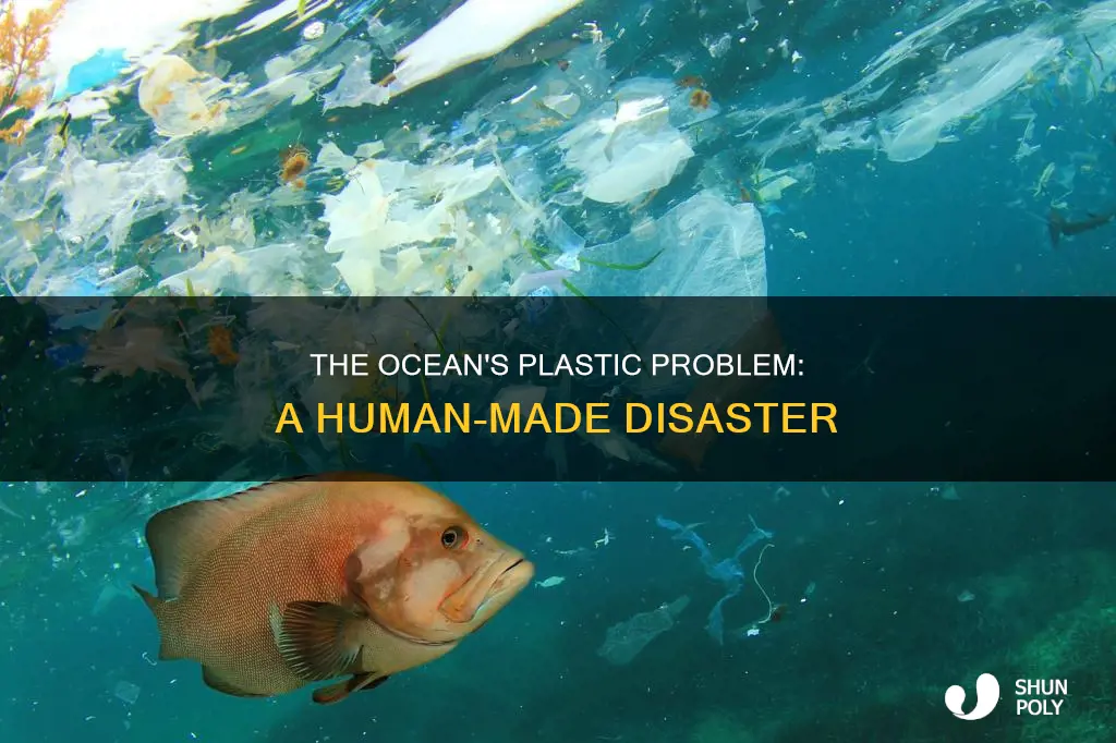 how much plastic do humans put in the ocean