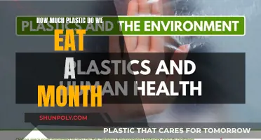 Plastic Consumption: How Much Plastic Do We Eat Monthly?