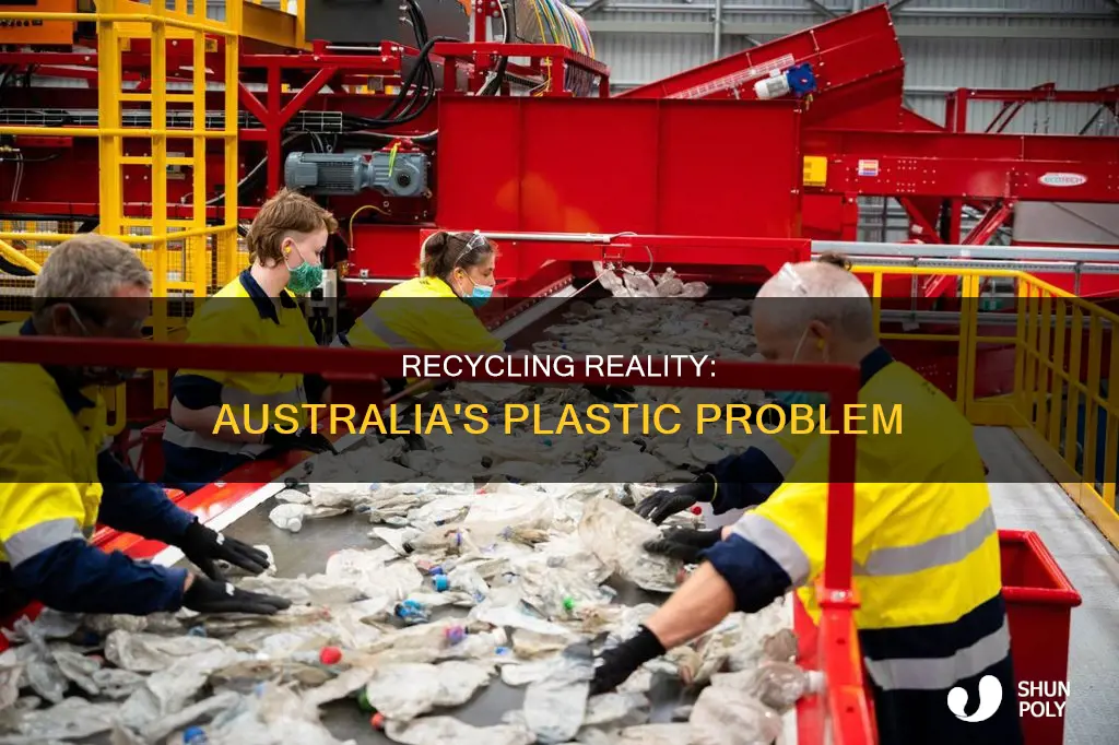 how much plastic does australia recycle