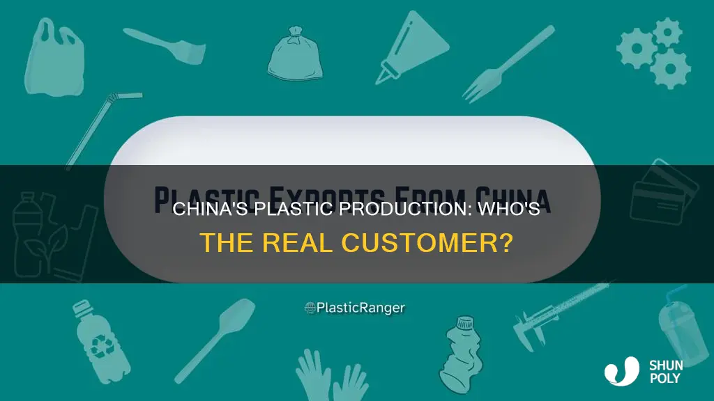 how much plastic does china make for the us