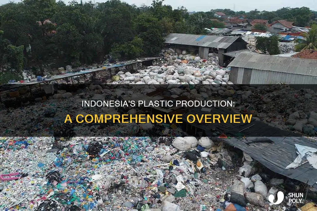 how much plastic does indonesia produce