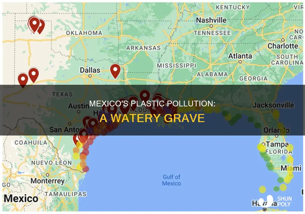 how much plastic does mexico throw in the water