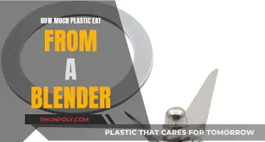 Plastic Consumption in Blenders: How Much Is Too Much?