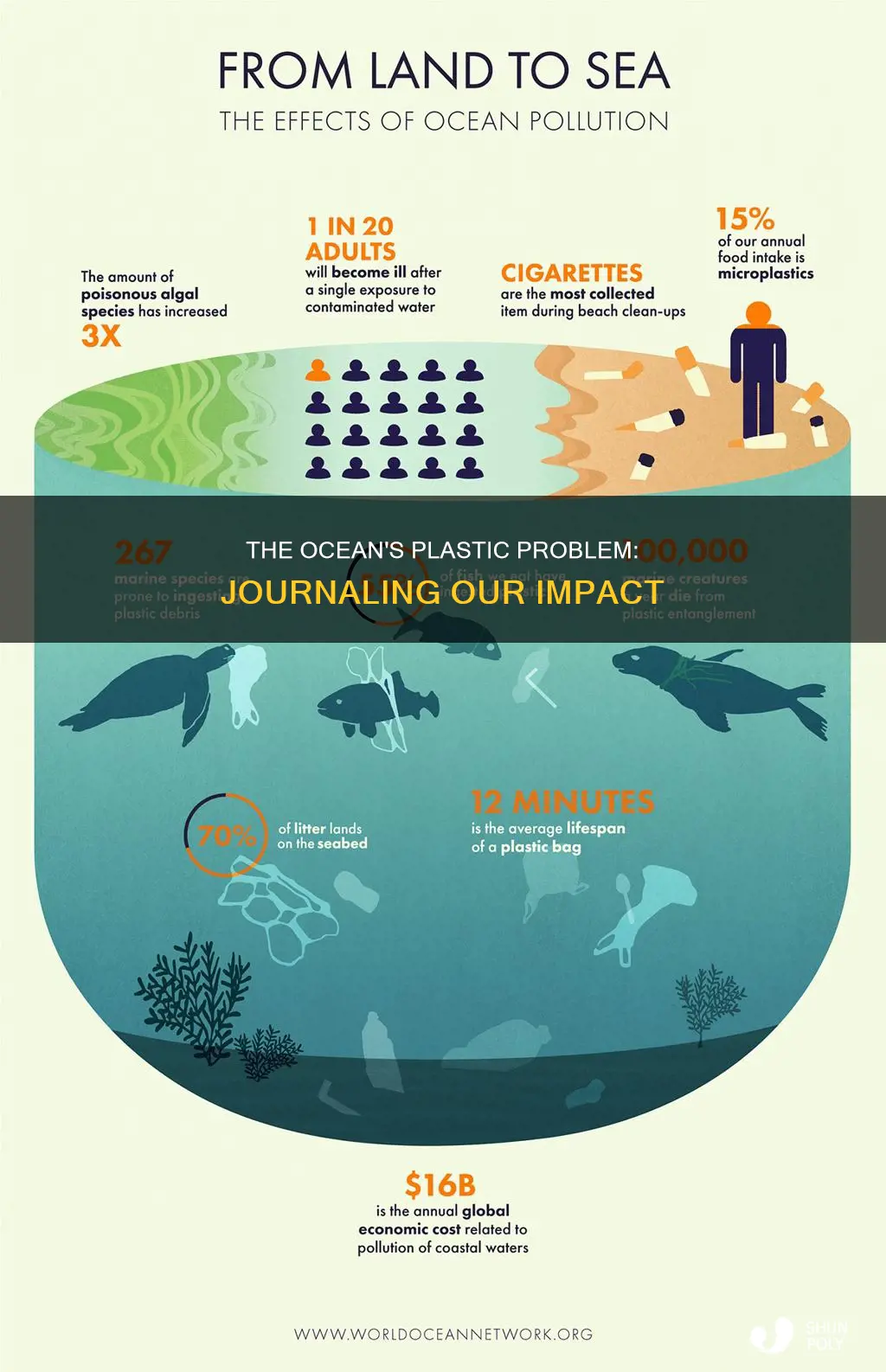 how much plastic ends up in the ocean journal