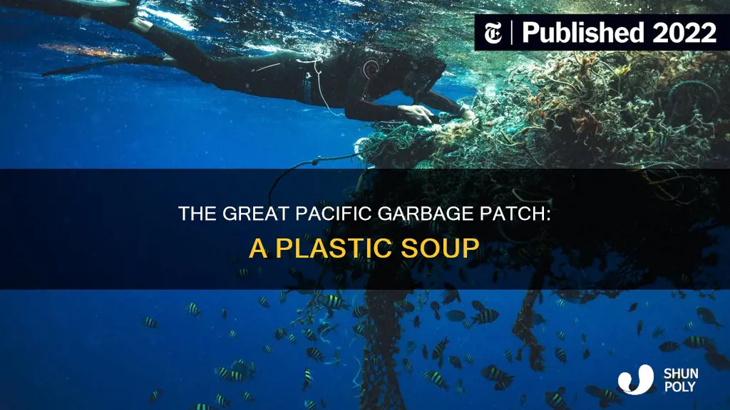 how much plastic floats in the great pacific garbage patch