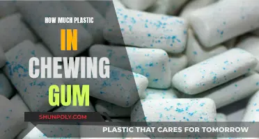 Chewing Gum's Plastic Problem: How Much is Too Much?