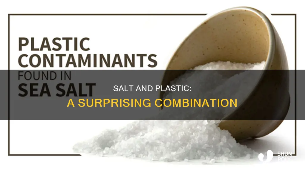 how much plastic in salt