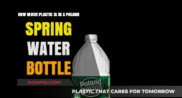 Unveiling the Plastic Content in Poland Spring Water Bottles