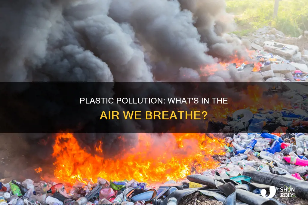 how much plastic is in the air