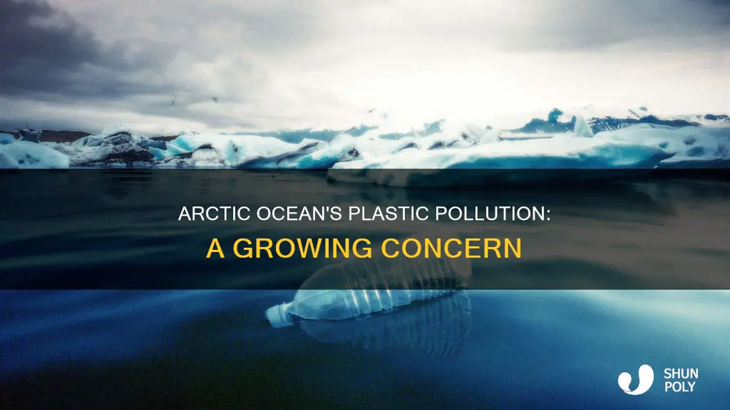 how much plastic is in the arctic ocean