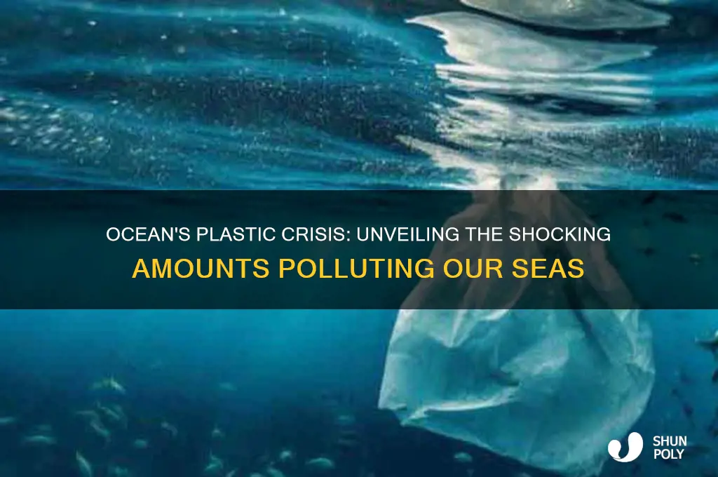 how much plastic makes up the ocean