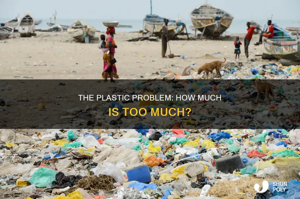 how much plastic