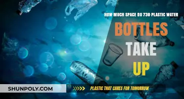 Plastic Bottle Storage: Visualizing the Space 730 Bottles Occupy