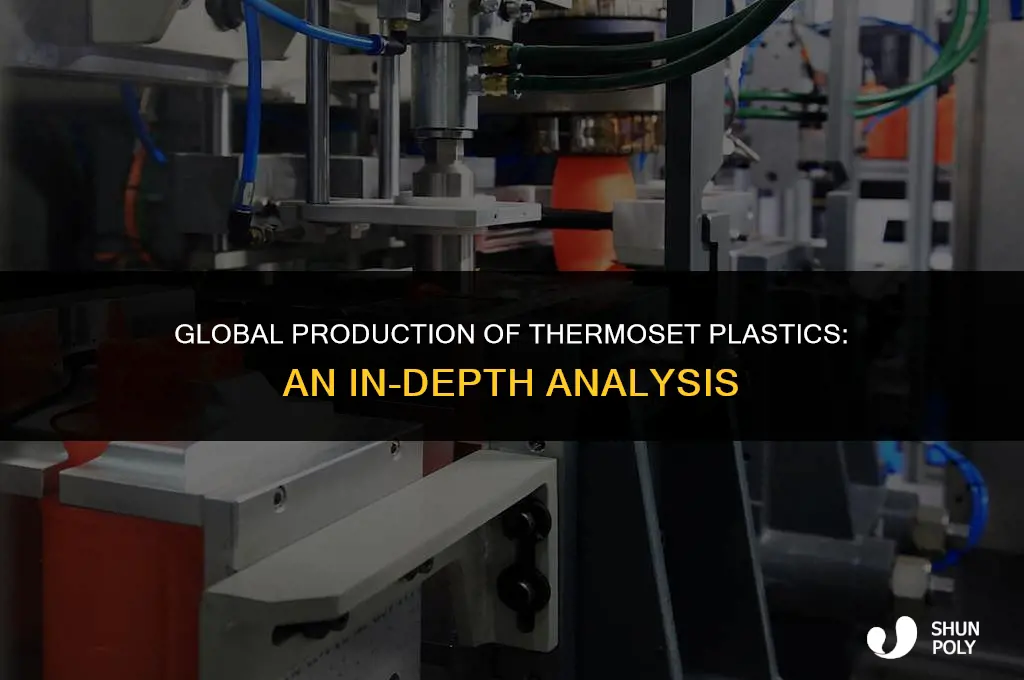 how much thermoset plastics are made in the world