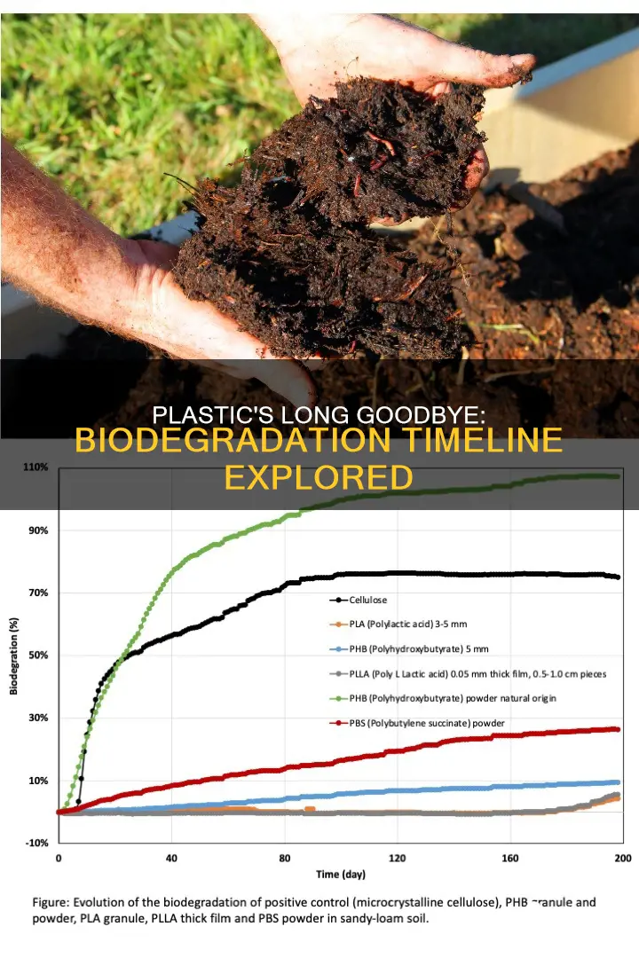 how much time does plastic take to biodegrade