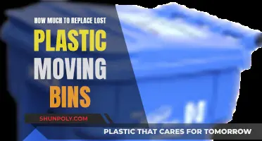 Replacing Lost Plastic Moving Bins: What's the Cost?