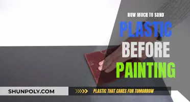 Sanding Plastic Before Painting: How Much is Too Much?