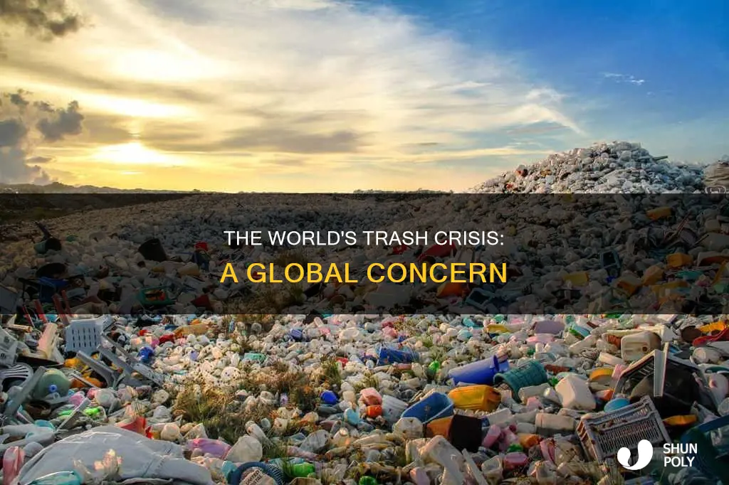 how much trash is in the world