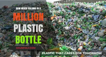 Visualizing a Million Plastic Bottles: Understanding Their Collective Volume