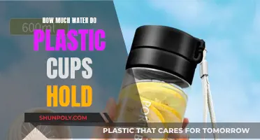 Plastic Cups: How Much Water Can They Hold?