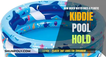 Plastic Kiddie Pool: How Much Water Capacity?