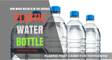 Unveiling the Surprising Water Content in Standard Plastic Bottles