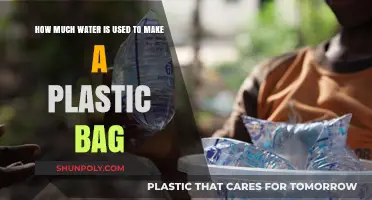 The Hidden Water Cost of Producing a Single Plastic Bag