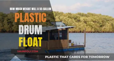 Floating Capacity of 55-Gallon Plastic Drums Explained