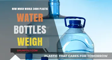 Calculating the Weight of 3400 Plastic Water Bottles: A Comprehensive Guide
