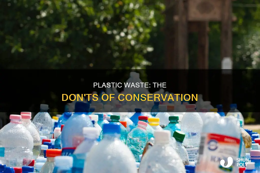 how not to reduce plastic waste