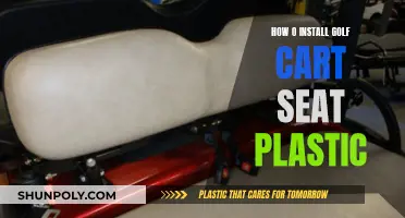 Installing Golf Cart Seats: Plastic Fitting Guide