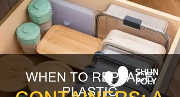 how often should you replace plastic containers