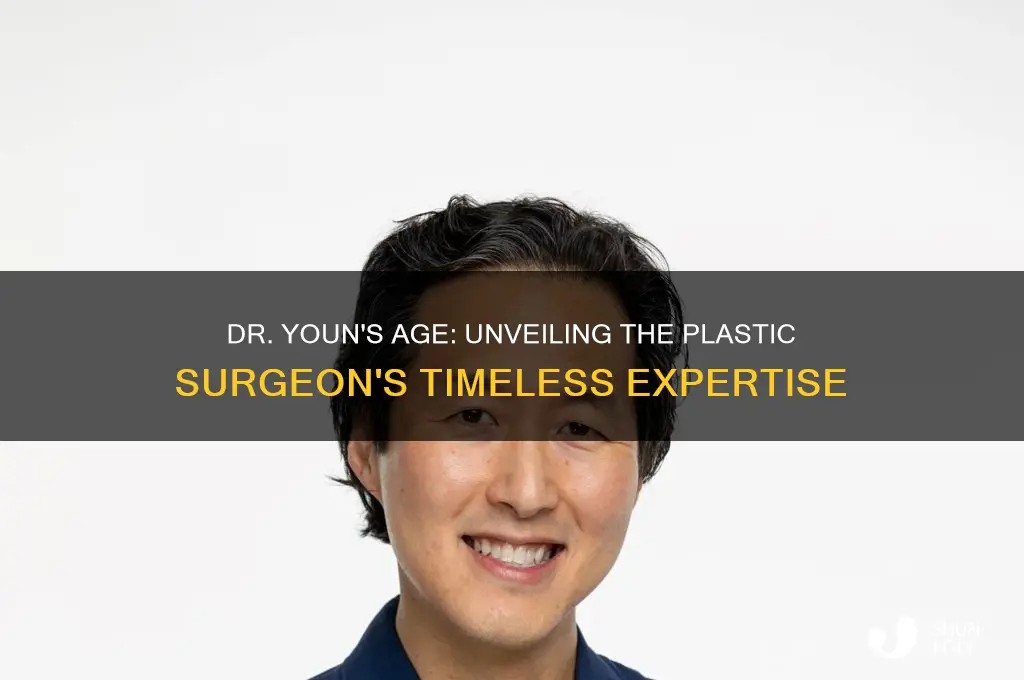 how old is dr youn plastic surgeon