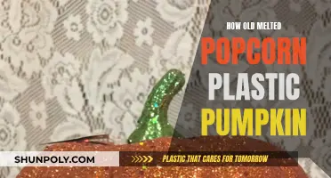 Aging Popcorn: Plastic Pumpkins and Their Lifespan