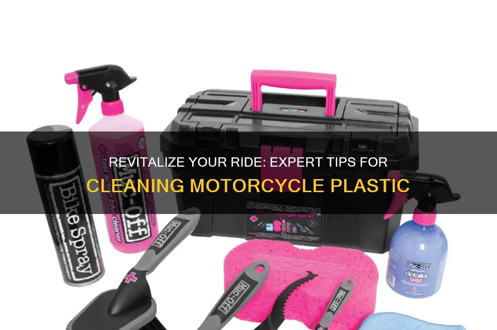 how ot clean motorcycle plastic
