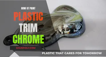 Transforming Plastic Trim: Achieving a Chrome Finish with Paint