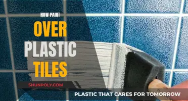 Transforming Plastic Tiles with Paint: A DIY Guide