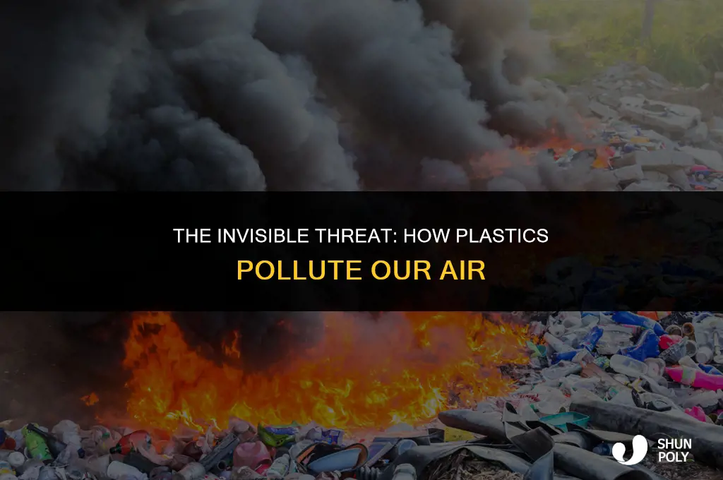 how plastic affect the air