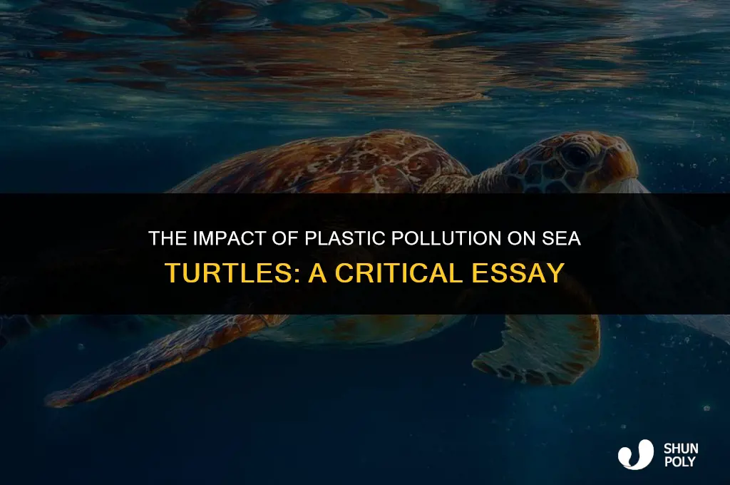 how plastic affect turtles essay